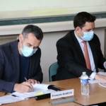 François MARTIN, directeur du CHLC et Danyl AFSOUD, Directeur de Cabinet du Préfet de la Région Bourgogne-Franche-Comté, Préfet de la Côte-d’Or François MARTIN, directeur du CHLC et Danyl AFSOUD, Directeur de Cabinet du Préfet de la Région Bourgogne-Franche-Comté, Préfet de la Côte-d’Or