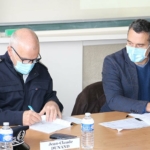 Commissaire Général Divisionnaire Jean-Claude DUNAND, Directeur départemental de la sécurité publique de Côte-d’Or et François MARTIN, directeur du CHLC Commissaire Général Divisionnaire Jean-Claude DUNAND, Directeur départemental de la sécurité publique de Côte-d’Or et François MARTIN, directeur du CHLC