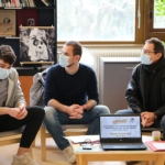 Valentin BIGEARD, Nicolas MASSON et Jean-Marc ALBERT - Caf&doc APA Valentin BIGEARD, Nicolas MASSON et Jean-Marc ALBERT - Caf&doc APA