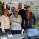 Foulées Rotariennes - Les Rondeaux du CHLC Philippe BONY - cadre de santé, Frédéric CAPELLE - infirmier, Martine CERDEIRA - psychomotricienne et Véronique LAVALETTE - éducatrice spécialisée
