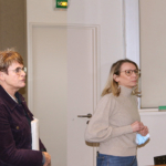 Dr Juliette MARTIN, cheffe du pôle de réhabilitation, Sylvie ASDRUBAL, cadre supérieure de santé pôle réhabilitation filière médico sociale