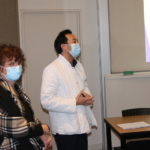 Pascale CHAUVENET, cadre supérieure de santé et Dr Steve DUONG, chef du Pôle Activités Médicales Transversales