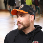 Simon FARRE, parrain de cette 8e édition, n°1 mondial de CrossFit adaptative mais également préparateur physique de l’Elan Chalon Handisport.