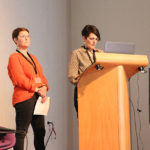 Stéphanie MIMANT Infirmière et Estelle ANGELETTI, Infirmière, CH La Chartreuse Dijon -1er Congrès de réhabilitation psychosociale à Dijon