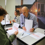 Accueil et émargement - 1er Congrès de réhabilitation psychosociale à Dijon