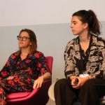 Florence DIDIERJEAN, Pair-aidantes, CH La Chartreuse Dijon, Hana LEVY-SOUSSAN, chargée de la canopée de la Maison Perchée Paris -1er Congrès de réhabilitation psychosociale à Dijon