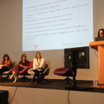 Dr Juliette MARTIN, psychiatre, CH La Chartreuse Dijon, Florence DIDIERJEAN et Paula NUNES, Pair-aidantes, CH La Chartreuse Dijon, Vanessa VACHET, infirmière, CH La Chartreuse Dijon, Ofélia LOPEZ, Psychologue, psychothérapeute, Paris -1er Congrès de réhabilitation psychosociale à Dijon