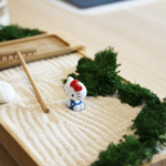 Un jardin zen dans un bureau de consultation