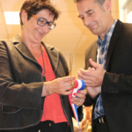 Emmanuelle Coint, Présidente du Conseil de Surveillance, a officiellement inauguré le C2RB