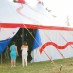 Un chapiteau était installé sur le campus universitaire 12èmes journées nationales des MDA - CHLC - 2023