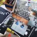 En mars, l’association De Bas Étages a mis en valeur les textes dans les halles de la Minoterie. Actu Nos Fors Intérieurs