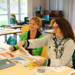 Sensibilisation à la Sécurité des Patients à l'EHPAD Les Vergers François DESBOIS, infirmière hygiéniste et Isabelle ROMEY, coordinatrice des risques associés aux soins
