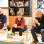 Christophe LABROSSE, cadre de santé et référent au comité culturel - Catherine MONGIN, administratrice Cie Jérôme Thoimas (Cirque Lili) et Alain VASSEUR, président d'Itinéraire Singulier Christophe LABROSSE, cadre de santé et référent au comité culturel - Catherine MONGIN, administratrice Cie Jérôme Thoimas (Cirque Lili) et Alain VASSEUR, président d'Itinéraire Singulier