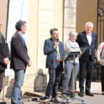 Dr Pierre BESSE, président de la CME, François MARTIN, Directeur du CHLC, Jean-Louis LAVILLE, délégué UNAFAM Côte d'Or et Bourgogne Franche-Comté, Brigitte DELPHIS, Vice-Présidente Unafam, Jean-Jacques COIPLET, Directeur Général de l'ARS Bourgogne Franche-Comté et Aline GUIBELIN, déléguée départementale ARS BFC Dr Pierre BESSE, président de la CME, François MARTIN, Directeur du CHLC, Jean-Louis LAVILLE, délégué UNAFAM Côte d'Or et Bourgogne Franche-Comté, Brigitte DELPHIS, Vice-Présidente Unafam, Jean-Jacques COIPLET, Directeur Général de l'ARS Bourgogne Franche-Comté et Aline GUIBELIN, déléguée départementale ARS BFC