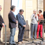 Dr Pierre BESSE, président de la CME, François MARTIN, Directeur du CHLC, Jean-Louis LAVILLE, délégué UNAFAM Côte d'Or et Bourgogne Franche-Comté, Brigitte DELPHIS, Vice-Présidente Unafam, Françoise MARTIN, chargée de mission à l'UNAFAM et Jean-Jacques COIPLET, Directeur Général de l'ARS Bourgogne Franche-Comté Dr Pierre BESSE, président de la CME, François MARTIN, Directeur du CHLC, Jean-Louis LAVILLE, délégué UNAFAM Côte d'Or et Bourgogne Franche-Comté, Brigitte DELPHIS, Vice-Présidente Unafam, Françoise MARTIN, chargée de mission à l'UNAFAM et Jean-Jacques COIPLET, Directeur Général de l'ARS Bourgogne Franche-Comté