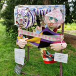 L'une des autres œuvres présentées au Jardin de l'Arquebuse