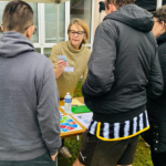 Olympiades 2024 au CHLC - Stand hygiène des mains Olympiades 2024 au CHLC - Stand hygiène des mains