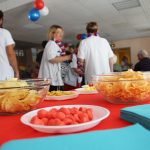 Une trentaine de résidents ont profité de l'apéritif