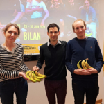 Julie Maillard (CH La Chartreuse), Nicolas Saragaglia et Selim Beloufa (La Banane de Dijon) Julie Maillard (CH La Chartreuse), Nicolas Saragaglia et Selim Beloufa (La Banane de Dijon)