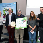 De gauche à droite : Nathalie Conan-Mathieu (représentante FHF), J-F Denize (Biodiversanté), Valéry Pain (CHLC), Alice Duquesnoy-Mitjavila (chargée de mission OFB) et Jonathan Flandin (directeur ARB Ile de France) De gauche à droite : Nathalie Conan-Mathieu (représentante FHF), J-F Denize (Biodiversanté), Valéry Pain (CHLC), Alice Duquesnoy-Mitjavila (chargée de mission OFB) et Jonathan Flandin (directeur ARB Ile de France)