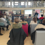 Bérénice BRES, Coordinatrice régionale des ambassadeurs Mon Espace Santé en Bourgogne - Franche - Comté, Annelyse ROUGER, Chargée de mission Ségur - Santé numérique et enfin, Arnaud BARBÉ, chargé de projet e-learning et ambassadeur Mon Espace Santé