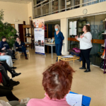 Carole POINSOT, directrice du Clubhouse Dijon et Solenn L., membre du Clubhouse étaient présentes. Carole POINSOT, directrice du Clubhouse Dijon et Solenn L., membre du Clubhouse étaient présentes.