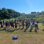 Echauffement 10e édition des Olympiades au CHLC Echauffement 10e édition des Olympiades au CHLC