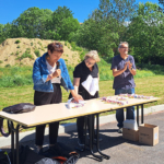 Dr Muriel ROY, Coordinatrice du Service des Médiations et des Psychothérapies, Edwige GRÉGOIRE, Cadre Supérieure de Santé du pôle Intra-hospitalier et Stéphane LE MOUEL, cadre de santé du Centre Intersectoriel d’Activités à Médiations Multiples. - 10e édition des Olympiades au CHLC Dr Muriel ROY, Coordinatrice du Service des Médiations et des Psychothérapies, Edwige GRÉGOIRE, Cadre Supérieure de Santé du pôle Intra-hospitalier et Stéphane LE MOUEL, cadre de santé du Centre Intersectoriel d’Activités à Médiations Multiples. - 10e édition des Olympiades au CHLC
