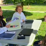 CHARTIER Julie (diététicienne) et WALCH Sylvie (diététicienne) - Atelier diététique - Journée de prévention du tabagisme au CH La Chartreuse : « Levons le masque »