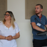 Vanessa VACHET, infirmière et Clément ROBERT, psychologue au Pôle de Réhabilitation - Journée inter-établissements sur l’Éducation Thérapeutiques du Patient en psychiatrie : un temps fort pour la santé mentale à Dijon