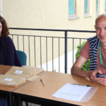 Nadine JEANNEROD, AMA et Christophe LABROSSE, cadre de santé au Pôle de Réhabilitation - Journée inter-établissements sur l’Éducation Thérapeutiques du Patient en psychiatrie : un temps fort pour la santé mentale à Dijon