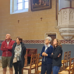Hélène BURET et Emmanuelle JUAN, Directrice du CHLC - Journées Européennes du Patrimoine 2025 au CH La Chartreuse