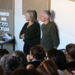 Edwige Grégoire, cadre supérieure de santé du pôle intra et Michaël Chaignon, cadre de santé UPG - Info-débat « Stupéfiants » Edwige Grégoire, cadre supérieure de santé du pôle intra et Michaël Chaignon, cadre de santé UPG - Info-débat « Stupéfiants »