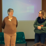 Anne TAILLARD, DRH et Céline BERT, représentante du collège des psychologues du CH la Chartreuse. Anne TAILLARD, DRH et Céline BERT, représentante du collège des psychologues du CH la Chartreuse.