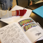 Deux matinées placées sous le signe de l’expression. Atelier Graffiti à la cafétéria du CHLC Deux matinées placées sous le signe de l’expression. Atelier Graffiti à la cafétéria du CHLC