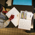 Deux matinées placées sous le signe de l’expression. Atelier Graffiti à la cafétéria du CHLC Deux matinées placées sous le signe de l’expression. Atelier Graffiti à la cafétéria du CHLC