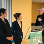 Emmanuelle COINT, présidente du Conseil de surveillance et première vice-présidente du Département de la Côte-d’Or - Emmanuelle JUAN, directrice du CHLC et le Dr Pierre BESSE, président de la Commission médicale d’établissement (CME) Emmanuelle COINT, présidente du Conseil de surveillance et première vice-présidente du Département de la Côte-d’Or - Emmanuelle JUAN, directrice du CHLC et le Dr Pierre BESSE, président de la Commission médicale d’établissement (CME)