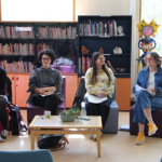 Sandra NICOLAS, Marion NESTRIGUE, assistantes sociales, Françoise JUNG, référente des assistantes sociales du CHLC et Joanna OLIVEIRA, assistante sociale. Sandra NICOLAS, Marion NESTRIGUE, assistantes sociales, Françoise JUNG, référente des assistantes sociales du CHLC et Joanna OLIVEIRA, assistante sociale.