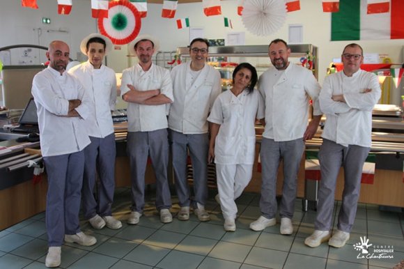Le restaurant du personnel du CHLC se met aux couleurs de l’Italie