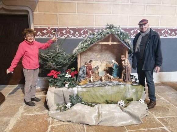  Une crèche de Noël à la chapelle de Champmol